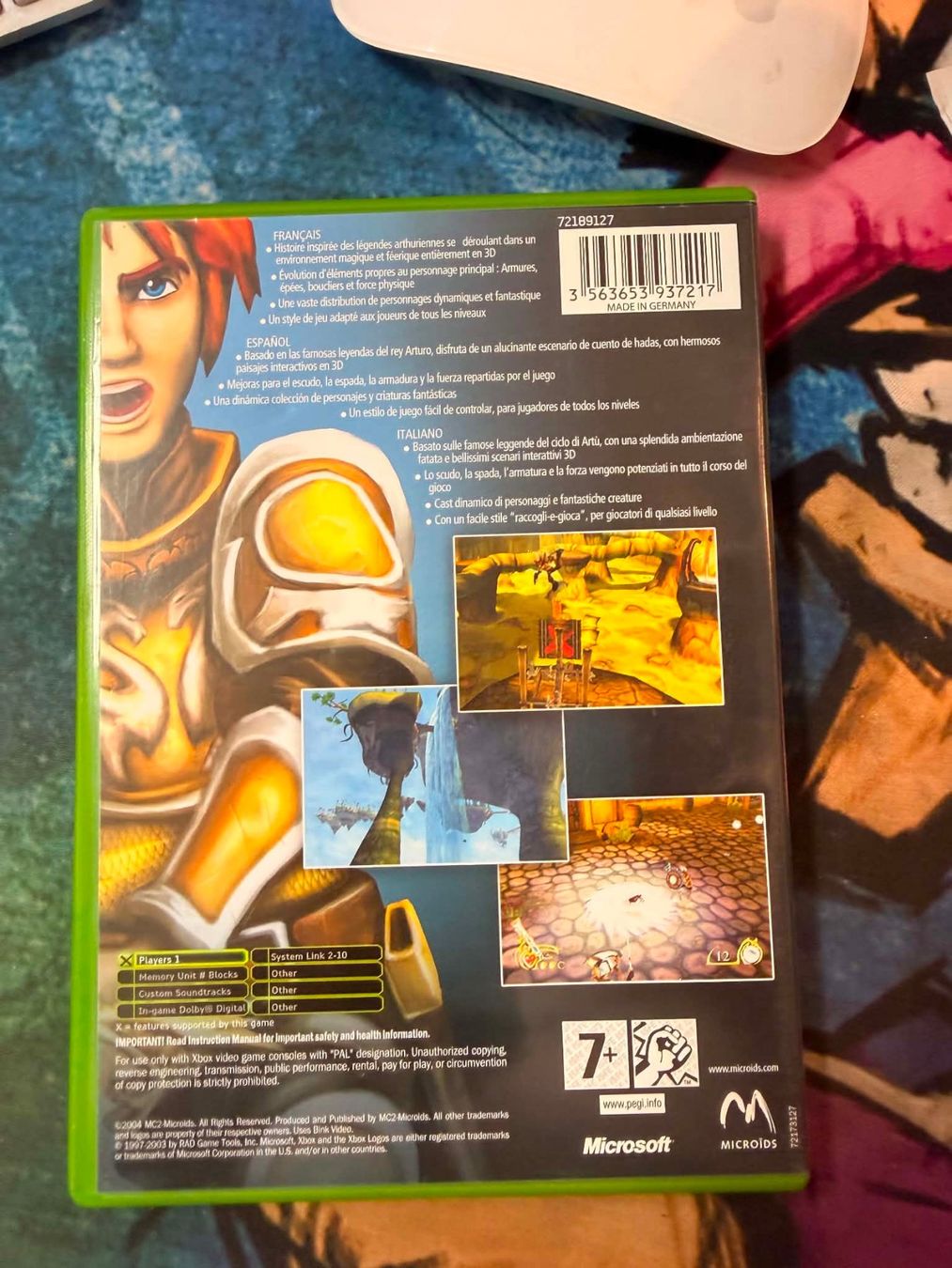 Microsoft Spiele: Memorick the Apprentice Knight Microsoft Xbox – Gebraucht aus Giubiasco von Ticinerd 1