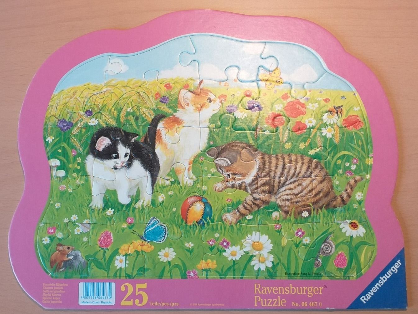Ravensburger Puzzles: Ravensburger Kinde Puzzle "Verspielte Kätzchen" 25 Teile – Gebraucht aus Schindellegi von nin_7njd