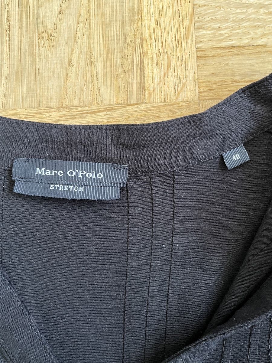 Marc O'Polo Camicette: Marc O'Polo Bluse Schwarz Gr. 40 Stretch – Usato da Zürich venduto da Kleanthy 4