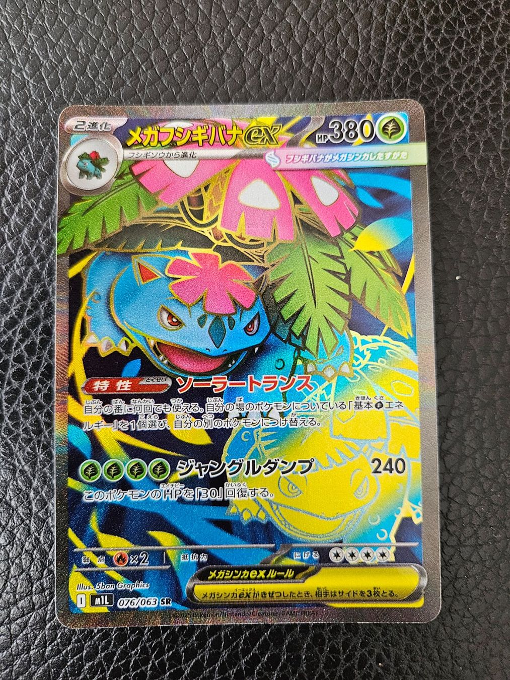 Pokémon Carte collezionabili: Mega Venusaur Ex 076/063 – Usato da Wittenbach venduto da nadjaniklaus