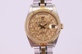 Tudor Prince day-date diamond dial