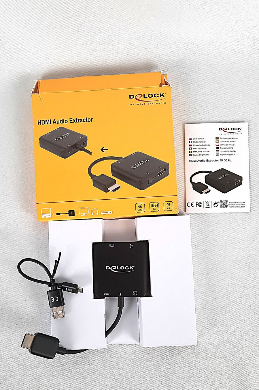 Adattatori: DELOCK HDMI Audio 5.1 Extractor – Nuovo (secondo la descrizione) da Beinwil am See venduto da Restwert_Beinwil 2