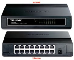 TP-LINK TL-SF1016D Fast Ethernet Switch 10/100Mbps 16port