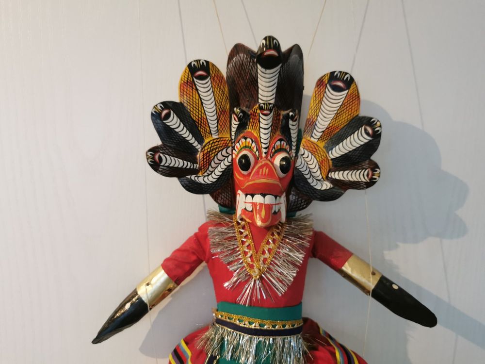 Holz Marionettenpuppe Mit Zugschnur - Kreatives Puppentheater Für Kinder