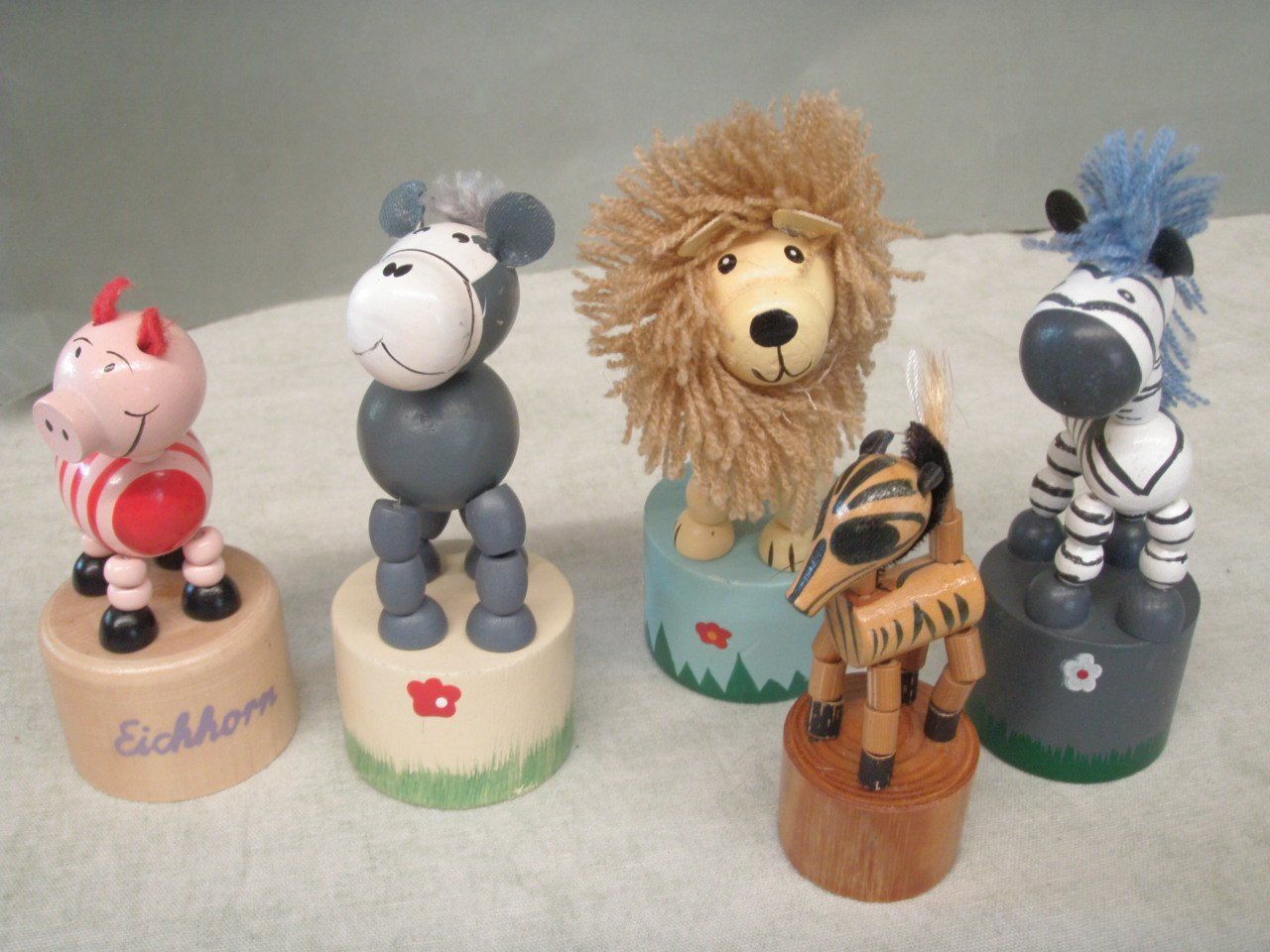 Spielzeuge: Lustige Drücketiere – Gebraucht aus Rohrbach von chri2009