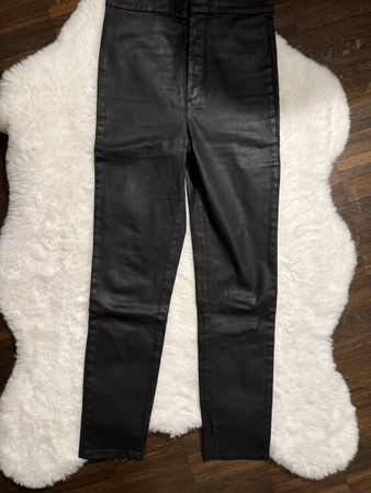 Massimo Dutti leather pants