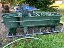 GFK-Reihenvortexfilter 5-Kammer Teichfilter Koifilter