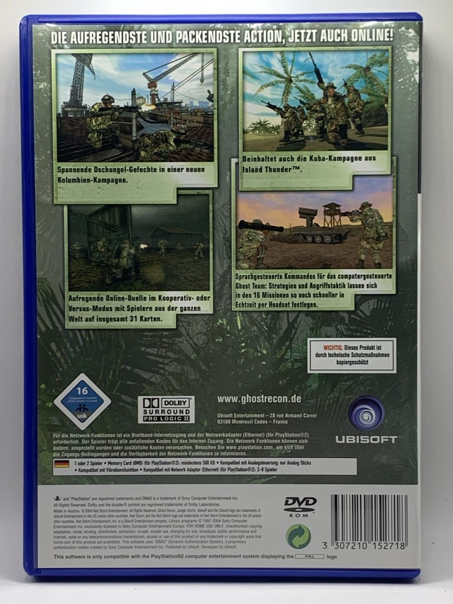 Sony Jeux: PS2 - Ghost Recon Jungle Storm – D'occasion à Ostermundigen par RG-Collector 1