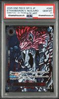 ONE PIECE PSA 10 - Ethanbaron V. Nusyuro Special Alt Art