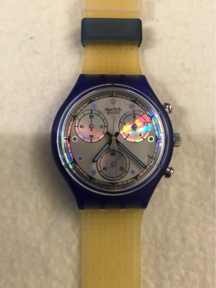 Swatch Orologi: Swatch chrono – Nuovo e nell'imballaggio originale da Neuchatel venduto da RinoICF