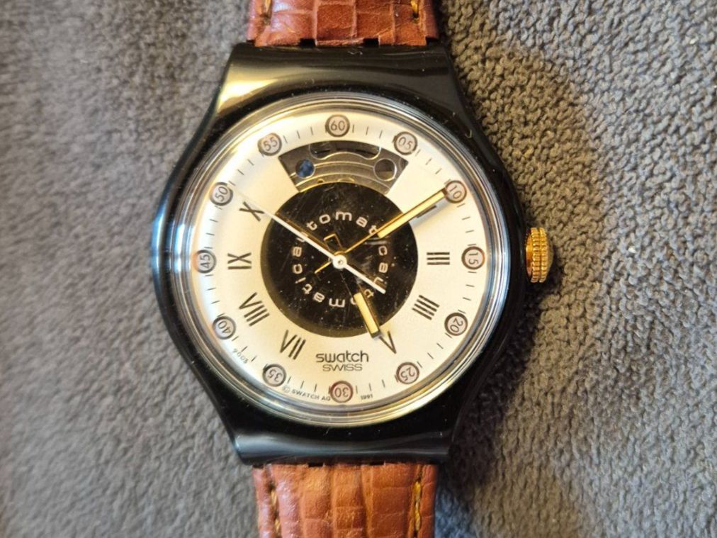 Swatch Orologi: Swatch Automatic 5th Avenue Uhr, SAB101, seltene Edition – Usato da Niederweningen venduto da utz_jv5g