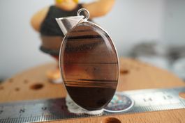 Streifen Obsidian  Mexico         Anhänger  Räumung
