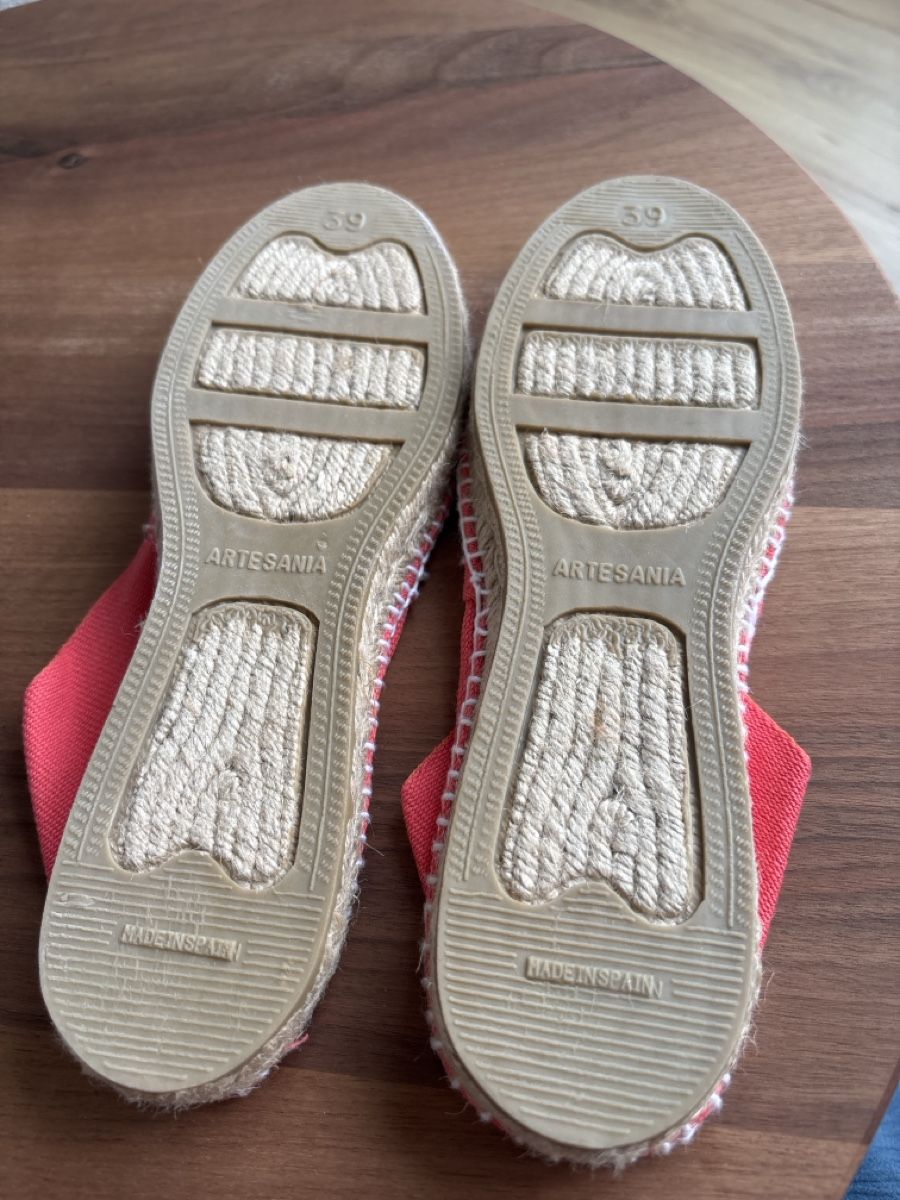 Chaussures femmes: Espadrilles korallrot Grösse 39 – Neuf (Voir description) à Zürich par EnikoDrum 1