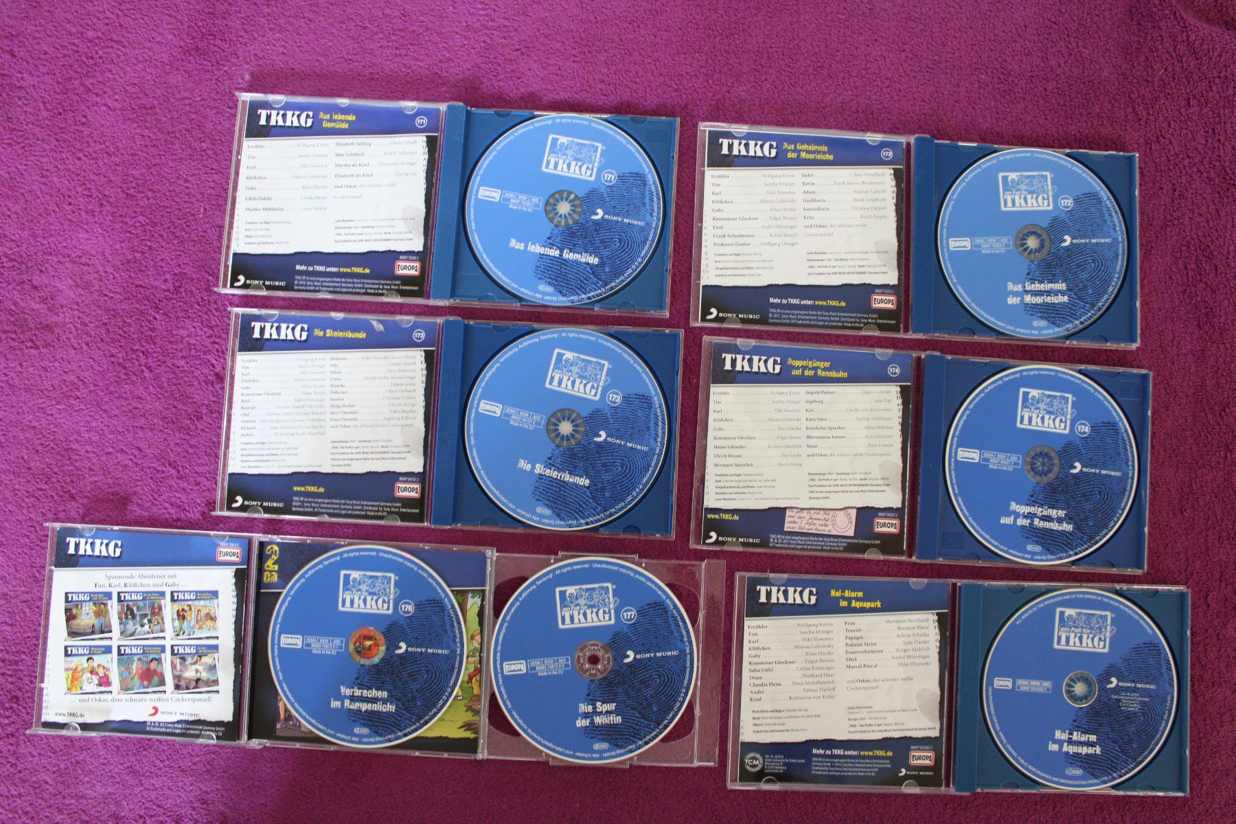 CDs: 7 - TKKG - Hörspiel - CD´s – Gebraucht aus Müllheim Dorf von Seeeule01 7
