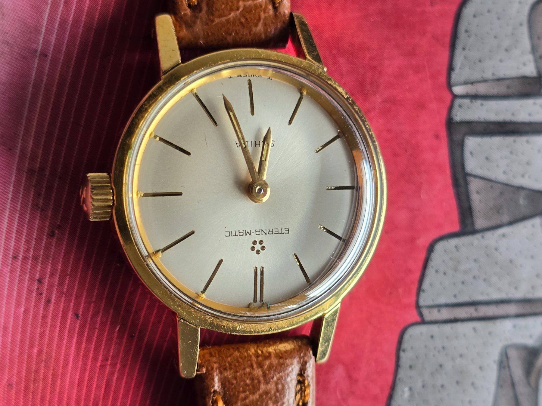 Eterna Uhren: 673 Eterna Matic Sahida Automat – Gebraucht aus Muri AG von Corredor 4