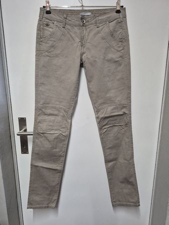 NILE Hose Stretch Gr.S braun, elegant, bequem