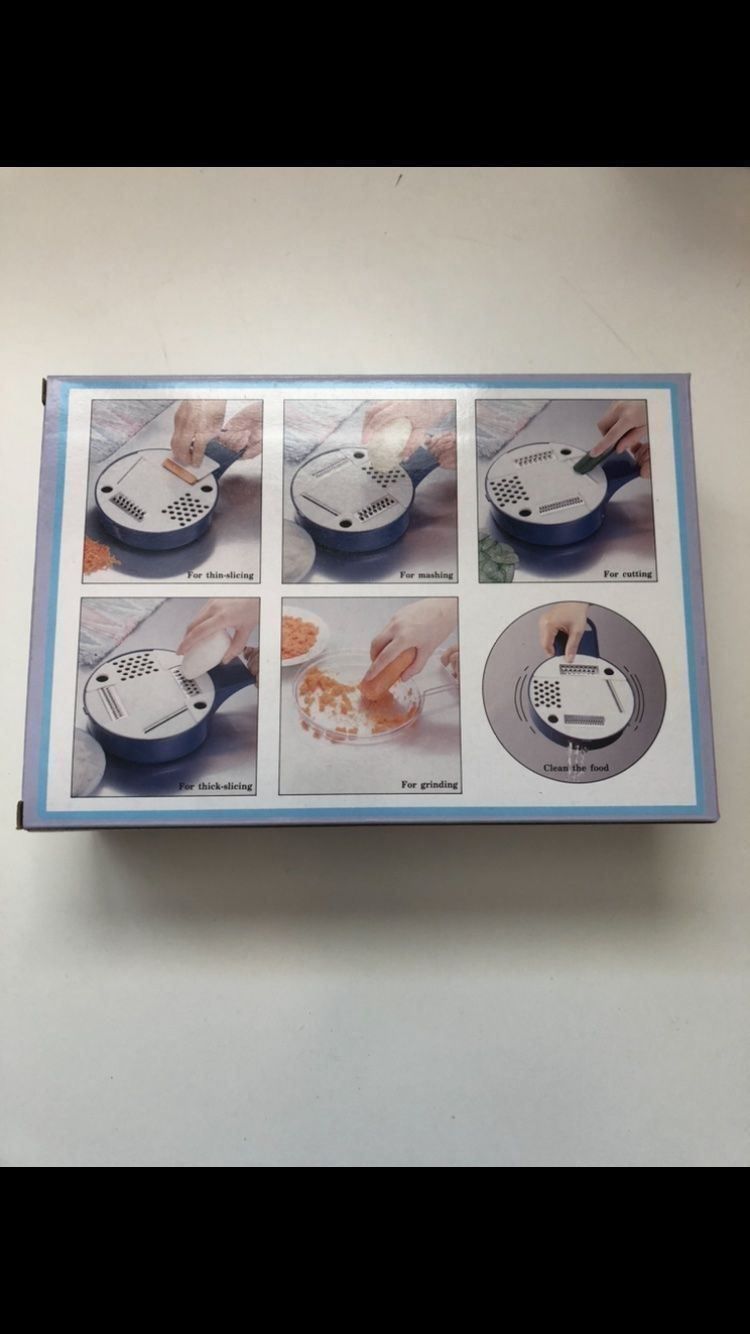 Elettrodomestici da cucina: Küchen Raffel Reibe Neuware Originalverpackt – Nuovo e nell'imballaggio originale da Basel venduto da ampra2276 2