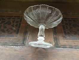 Antike Glas Fussschale