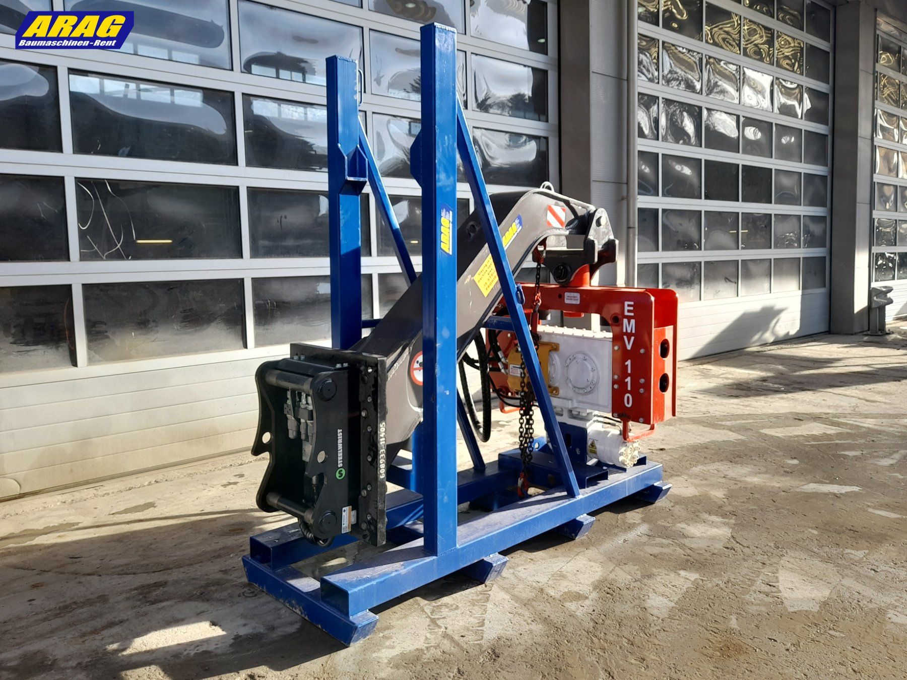 Accessoires tracteur, véhicule agricole: Dawson EMV110 Vibroramme – D'occasion à Hasle LU par Arag08 4