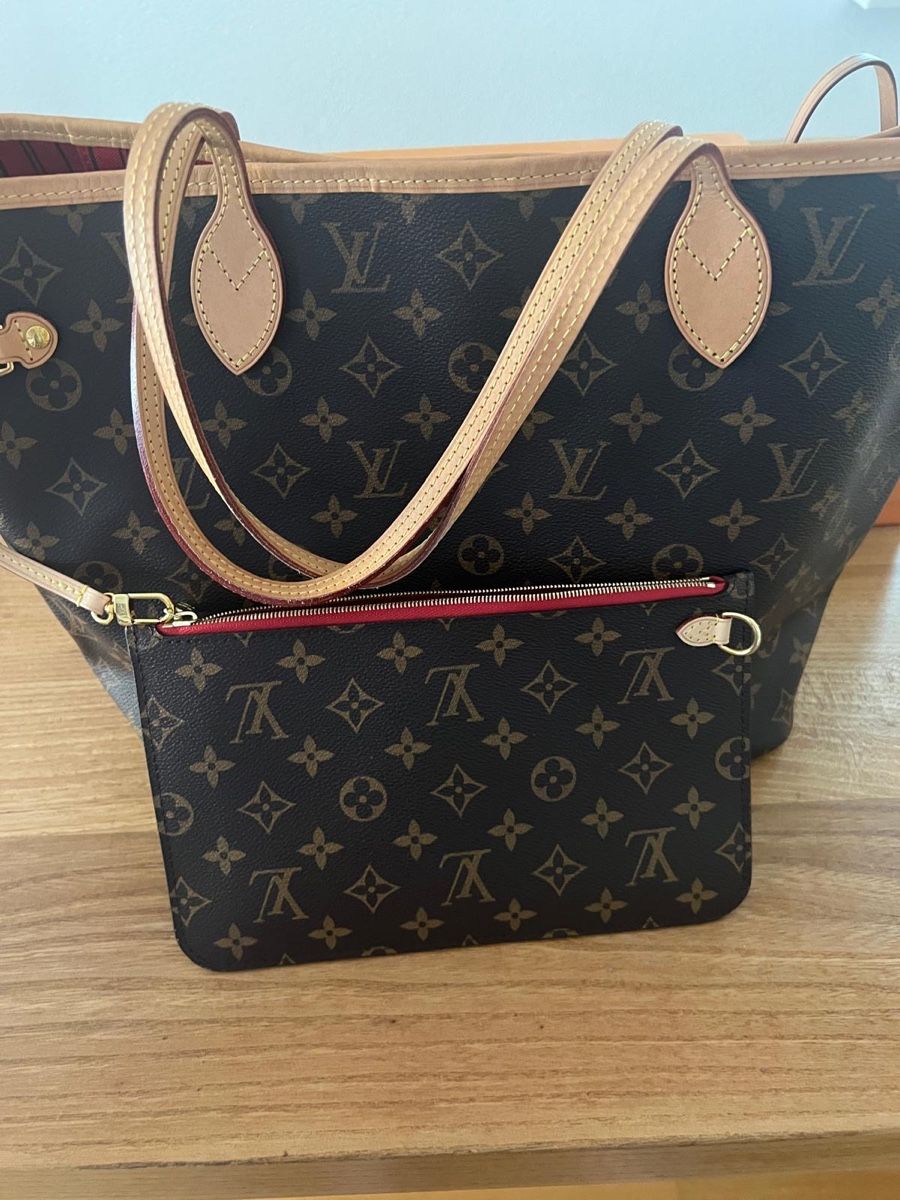 Louis Vuitton Borse da donna: Louis Vuitton Neverfull MM Monogram Canvas Damier Azure gute – Usato da Steinhausen venduto da den_9rkv 5