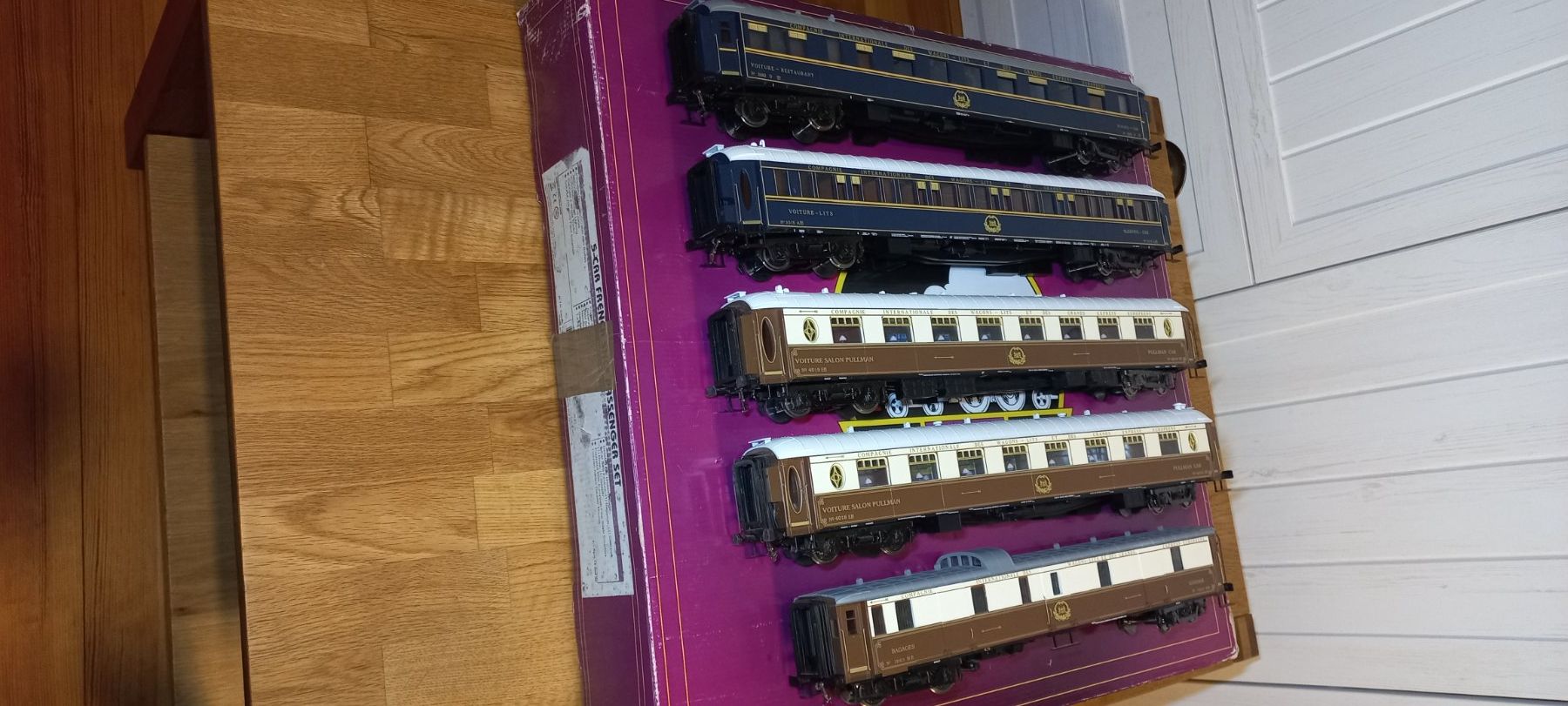 Modellini di ferrovie: M.T.H. Spur 0 Sncf CIWL / Pullman 5teilig – Usato da Olten venduto da bananariff