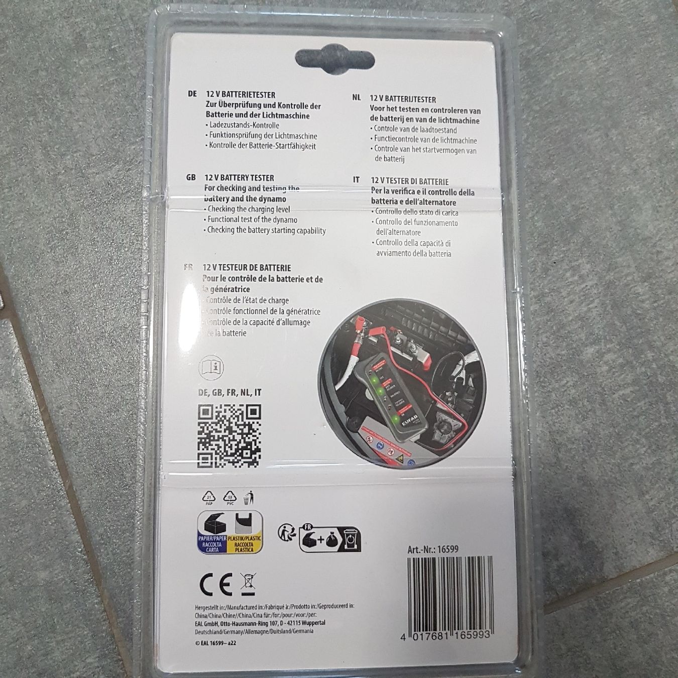 Misurare: Batterietester – Nuovo e nell'imballaggio originale da Altishofen venduto da Simba220 1