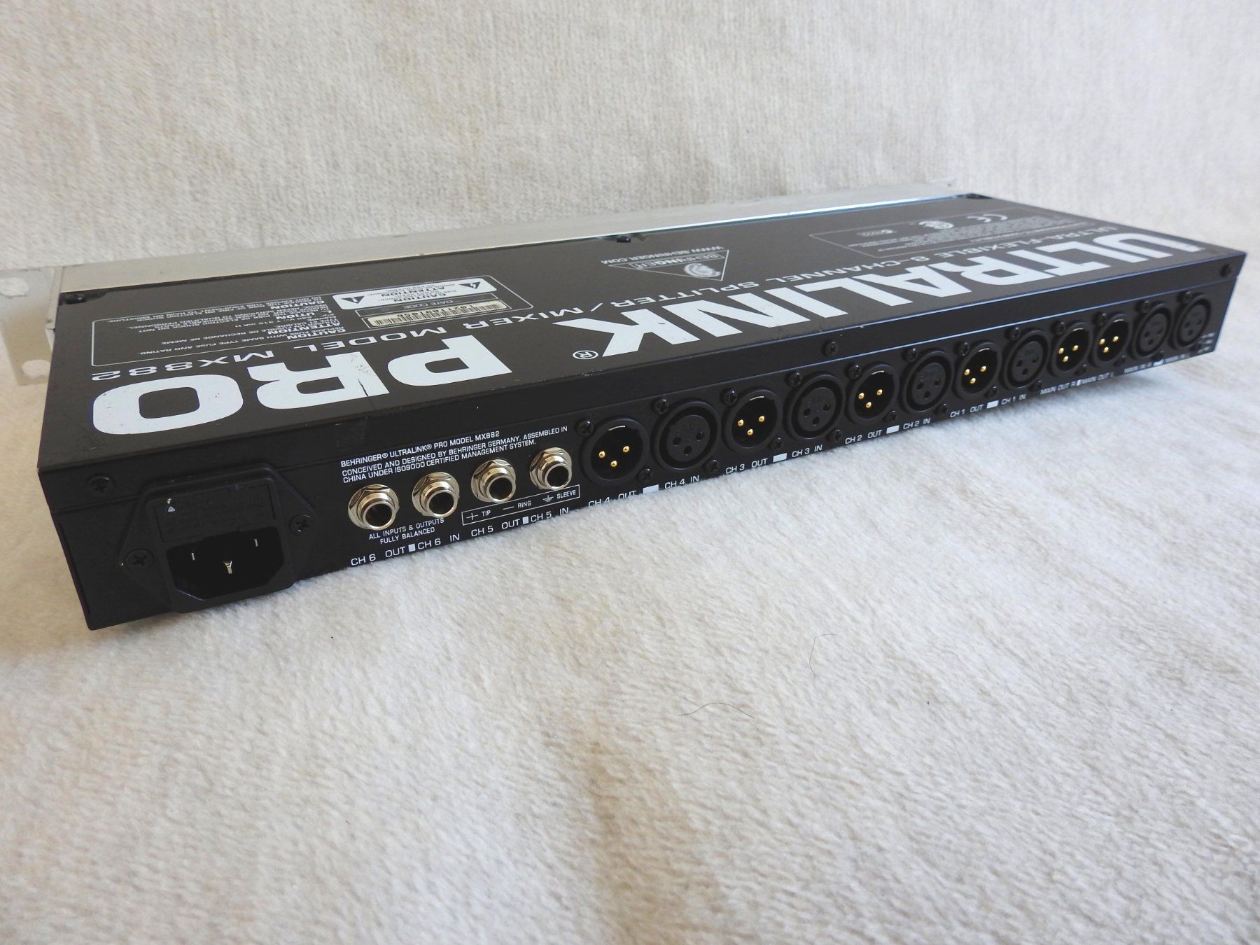 Behringer Mischpulte: Behringer Ultralink Pro MX882 flexible 8-Channel Split – Gebraucht aus Zürich von Malco0 5