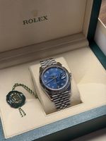 Rolex Datejust 41mm Blau Diamant | 2024 | leicht getragen