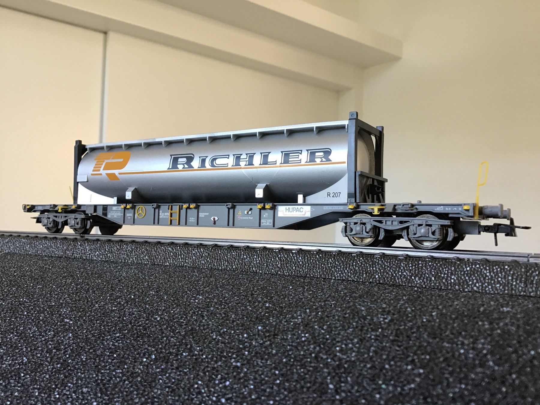 Roco Modellini di ferrovie: SBB ROCO H0 SILOWAGEN WECHSELSTROM – Usato da Männedorf venduto da Modelle-aller-Art