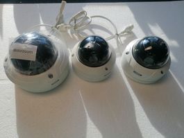 ABUS Video Ueberwachungs Anlage mit Recorder und 3 Kameras
