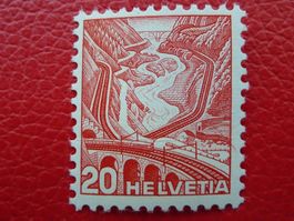 Val Leventina: Nr.205Az.2.03 ** Abart: Strich auf Markenbild