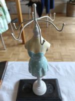 Portagioie manichino vestito a pois menta buono stato