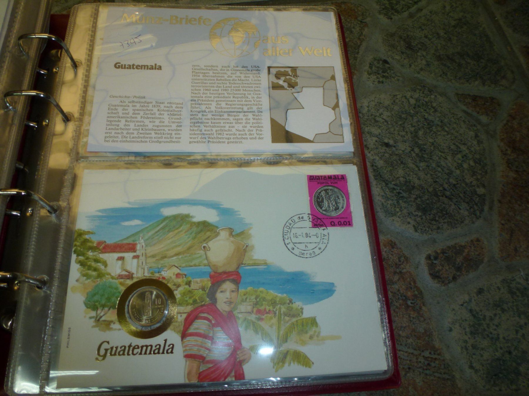 Tutti le monete: Münzbrief Guatemala – Usato da Olten venduto da Disc-Verkauf