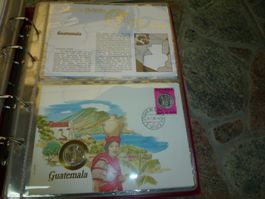Münzbrief Guatemala
