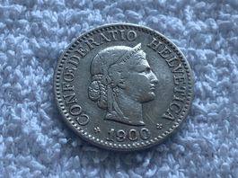 10 centimes/rappen 1900