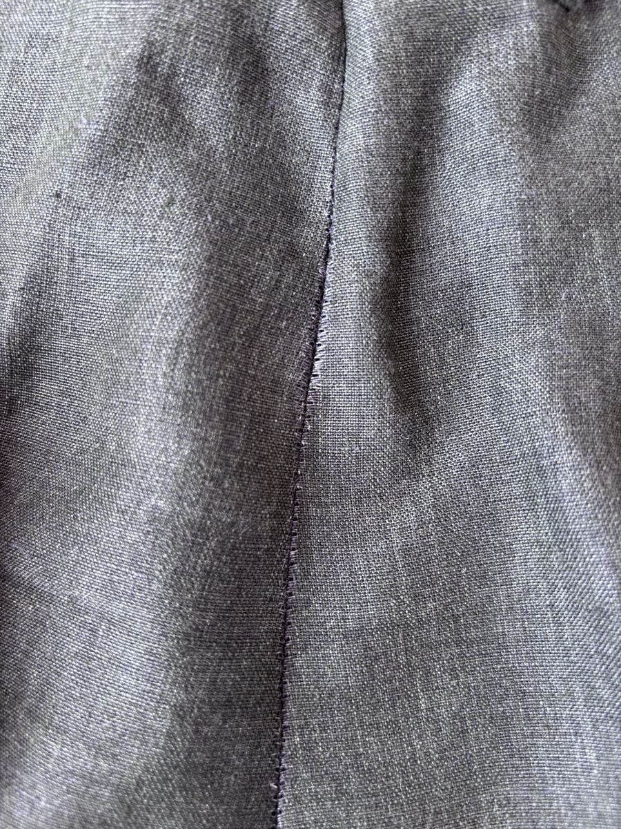 Anzüge: Napoli Couture Linen Suit Olive Green – Gebraucht aus Zürich von Grothschild 8