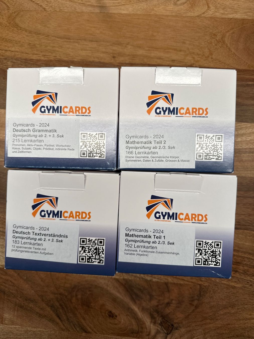 Bücher: Gymi-Cards 2./3. Sek. 2024 – Gebraucht aus Henggart von Pitschli20 1