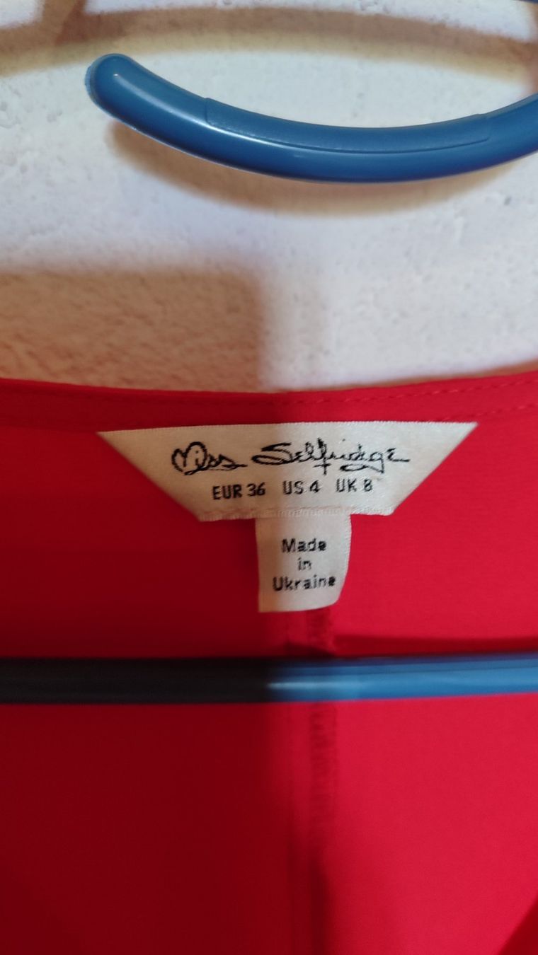 H&M Blusen: Miss Selfridge Bluse, Rot, Gr. 36, NEU! – Neu und originalverpackt aus Brüttisellen von nic_xm7s 3