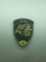 BADGE ECUSSON MILITAIRE SUISSE INF BAT 13