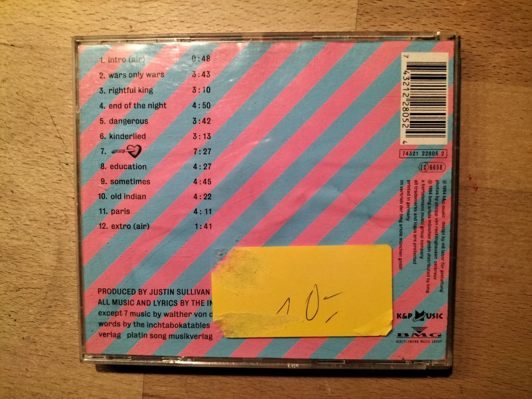 CDs: The Inchtabokatables – Ultra – Gebraucht aus Biel / Bienne von Music74 3