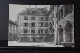 10 AK Luzern, Hotel Post