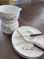 Schoggifondue Schokofondue Schokoladen-Fondue schoggi