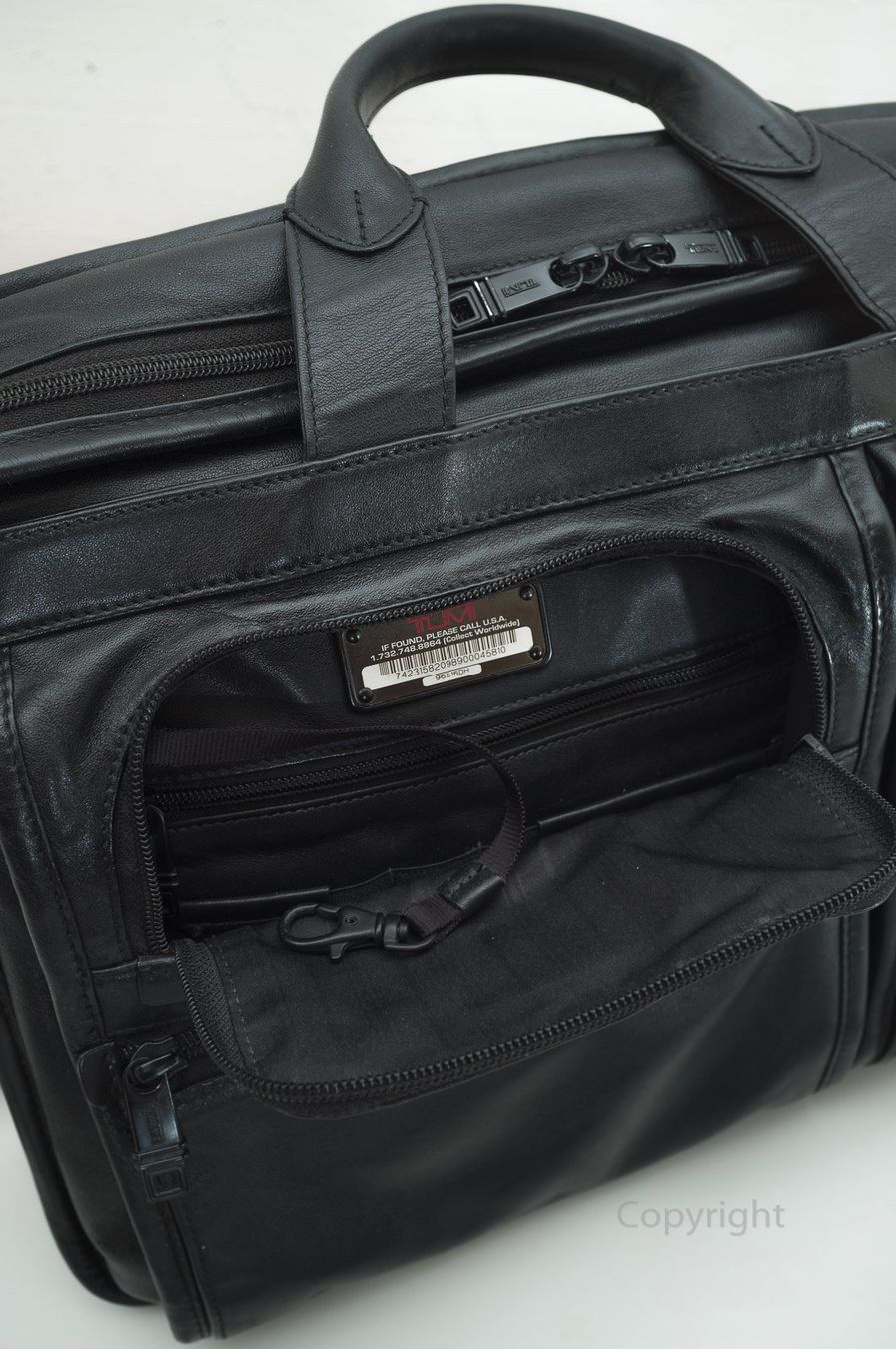 Tumi Borse: Tumi Alpha / grosse Laptoptasche aus Nappaleder – Usato da Gland venduto da YA414AX 6