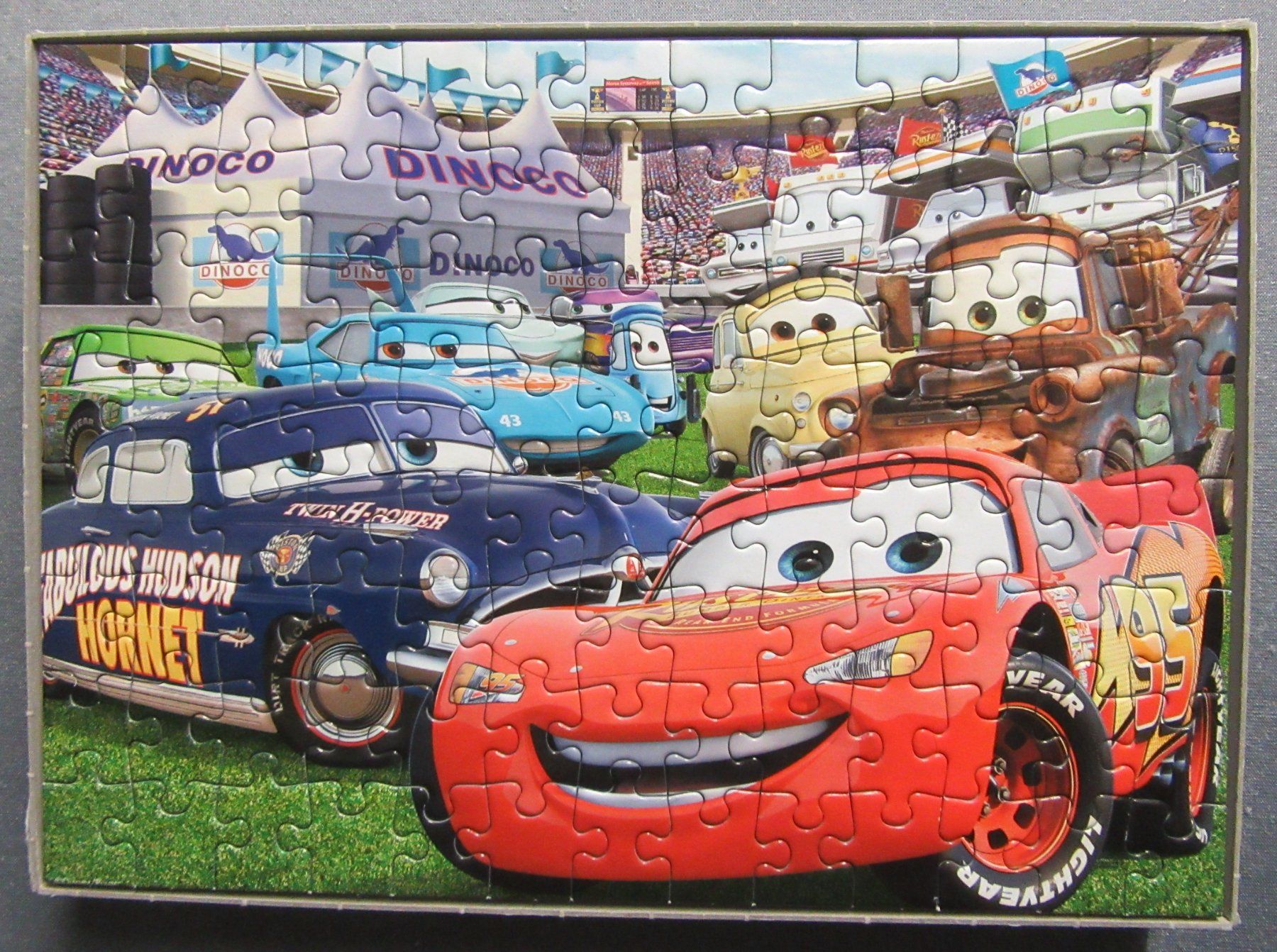 Puzzle 100 Teile - Cars Lightning McQueen - Disney (Gebraucht) in ...