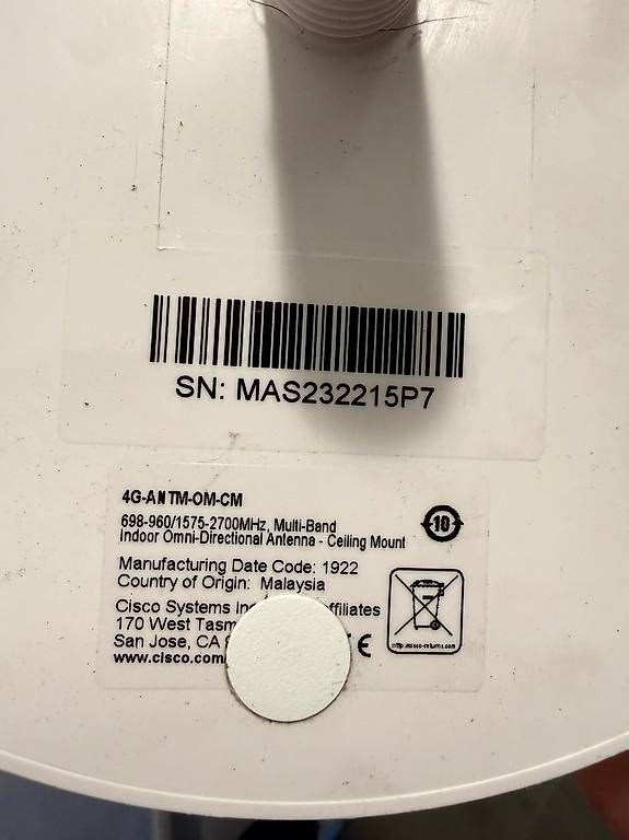 Radiocomunicazione: Antennes Cisco 4G LTE – Usato da Gland venduto da Htp 4