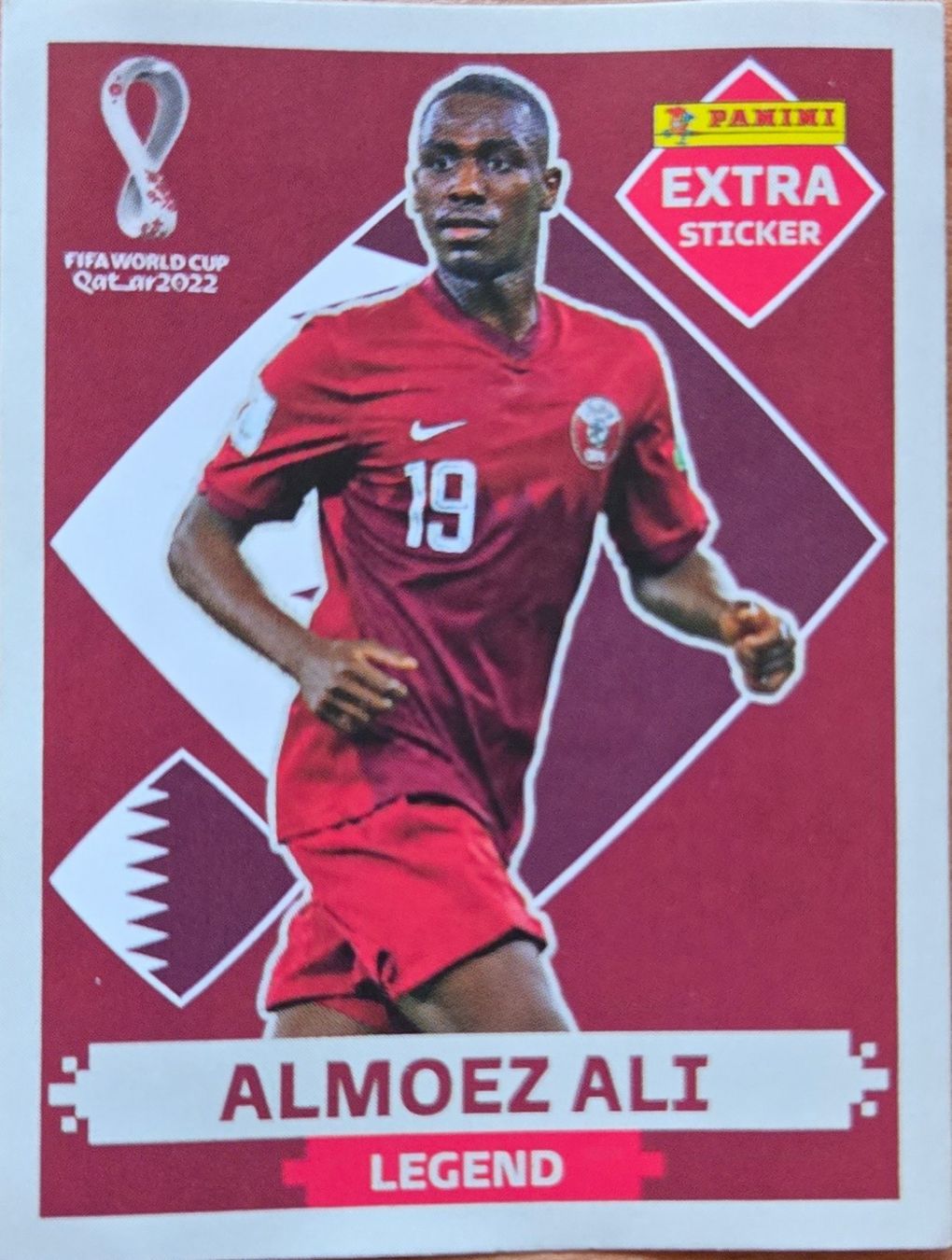 Panini Carte collezionabili: Panini WC 2022 Extra Sticker - Almoez Ali ROT – Nuovo (secondo la descrizione) da Ittigen venduto da Mrdoubleg