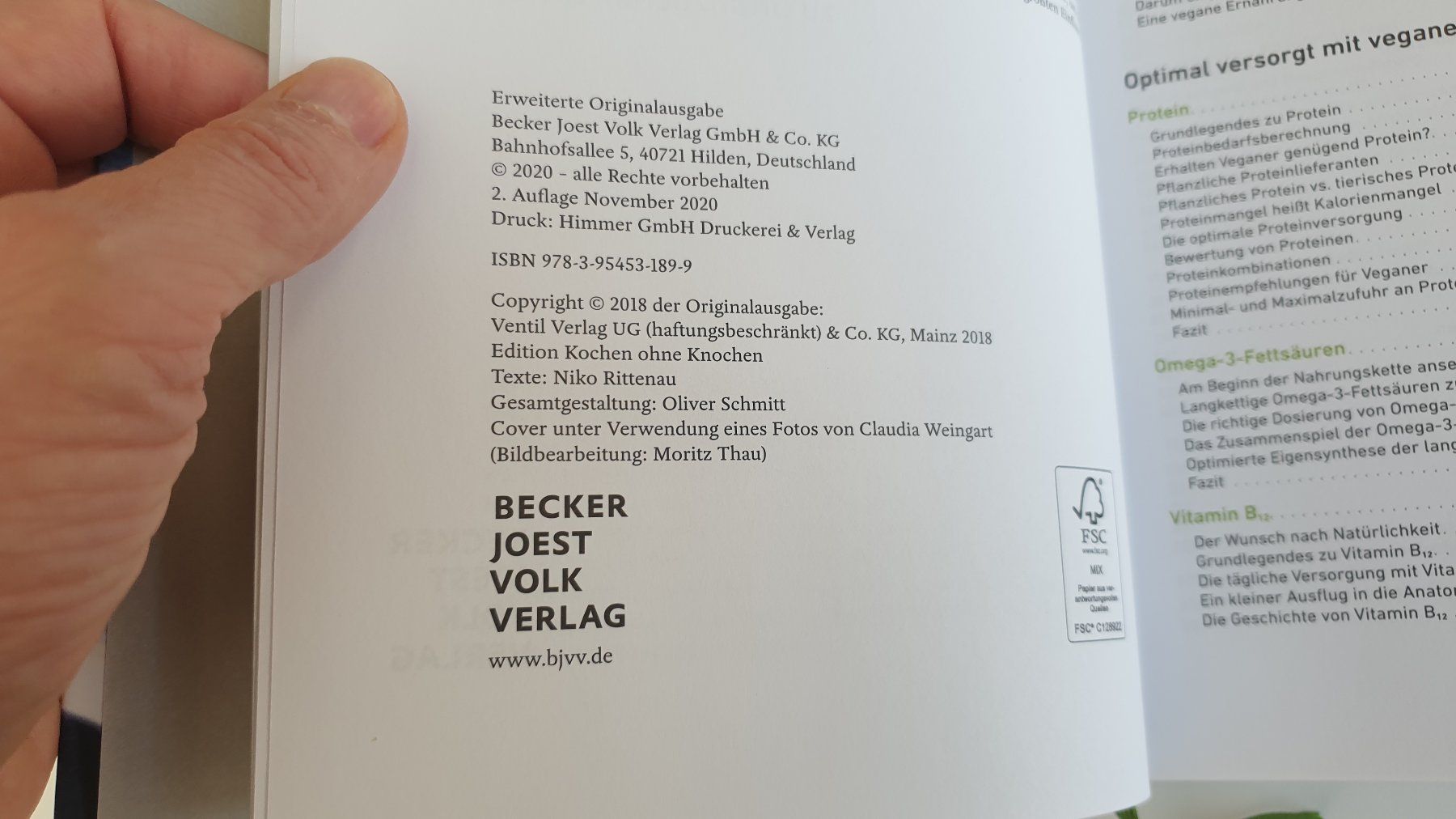 Libri: Niko Rittenau - Vegan-Klischee ade – Usato da Stäfa venduto da Supertramp73 4