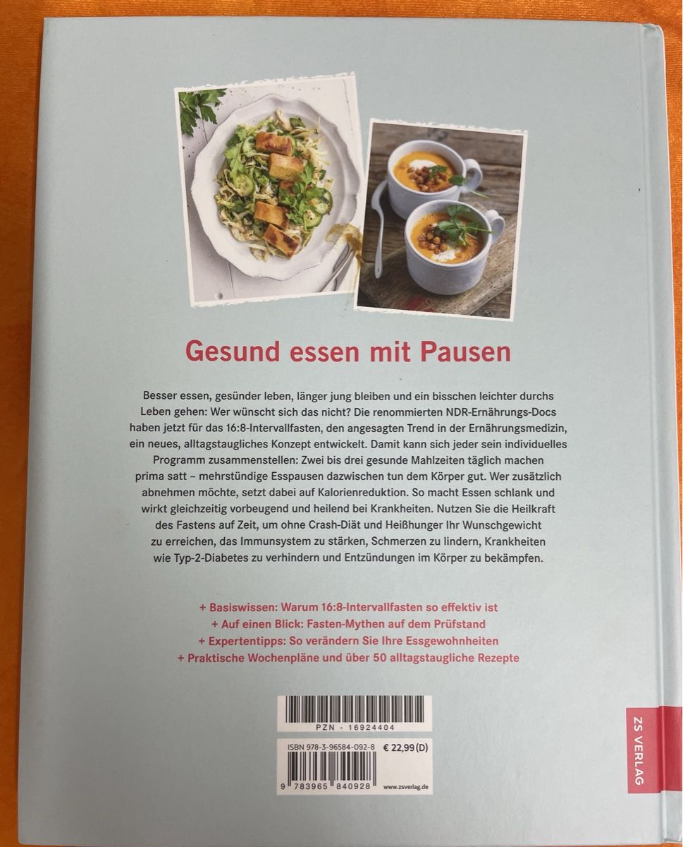 Libri: Intervallfasten Die Ernnährungs Docs – Usato da Bäretswil venduto da Evamaria1 1