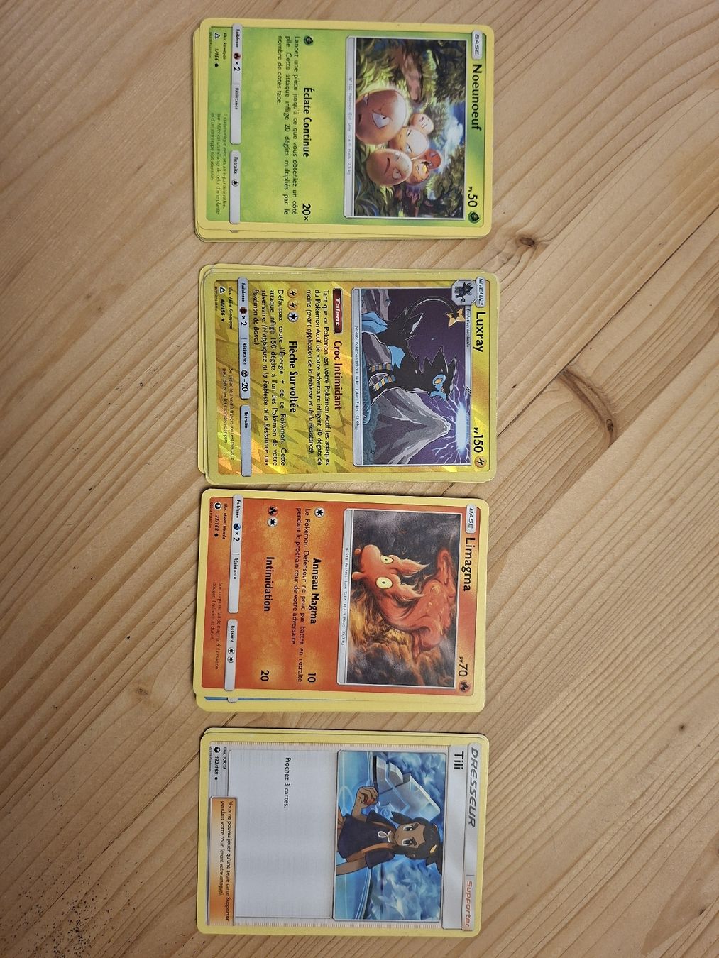 Pokémon Cartes à collectionner: lot 20 carte pokemon 2018 FR – D'occasion à Neuchâtel par Kalidor01