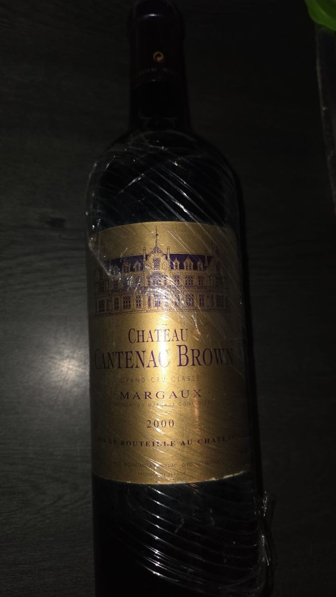 Vino: Chateau Cantenac Brown, Margaux 2000 – Nuovo e nell'imballaggio originale da Rorschach venduto da Migue17 1
